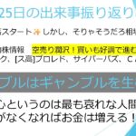 03月25日 【今日の下落は【予め】簡単に想定できる✨】今日の動向株情報(コレック、プロレド、サイバーバズ、CAICA) 日経平均は久々の下落✨ ギャンブルはギャンブルを生み!それではダメダメ!!
