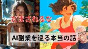 AI副業詐欺 だまされるな 誰も言わない AI副業の真実