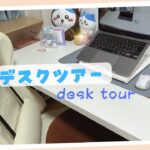 【デスクツアー】ハチワレに囲まれた在宅ワーク用のデスクが完成しました【desk tour】