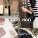 kor)【vlog】AM出社PM在宅勤務のとある日/ootd/デスク周り