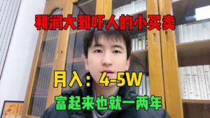 【副業推薦】親測有效!利潤大到嚇人的小生意,副業半年31W!選擇比努力更重要,可惜還是很多人瞧不上!#tiktok #tiktok赚钱 #副业 #兼职 #短视频 #商业思维