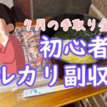 7月の私の手取り額と初心者のメルカリ副収入 | ズボラ主婦