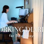 working diaries|酷暑の8月。在宅勤務に感謝して働くフリーランスの平日3日間