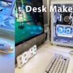 【vlog】在宅フリーランスの白デスク環境/デバイス開封/自作PC