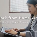 【vlog】IT企業OLの在宅ワークの1日 ｜リモートルーティン