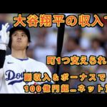 大谷翔平の収入で「町1つ支えられる」 副収入&ボーナスで100億円超…ネット驚き「凄すぎ」 entertainment world