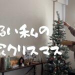 【Vlog】在宅勤務女のだらだらクリスマス