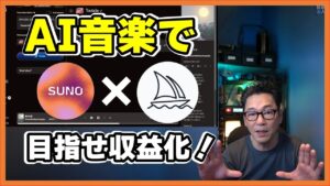 ゼロから始めるAI音楽革命 – 副業にもなるクリエイティブ術