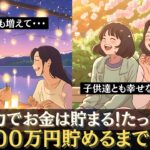 [誰にでも出来る家計管理]家族の力を合わせれば、３年で５００万円の貯金を作り出せる。短い期間で必死に努力を続けた家族の物語