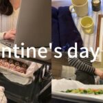 【北欧暮らし】vlog｜在宅ワーク｜バレンタインディナー｜リサイクルショップ購入品