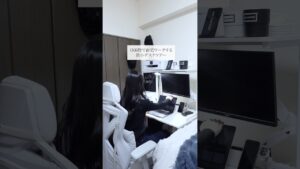 狭い空間で毎日在宅ワークする私のデスクを紹介します👩🏻‍💻 #一人暮らし