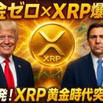 【XRPリップル】米国“税金ゼロ”計画が始動⁉ フロリダ発・XRPの“黄金時代”が来る‼