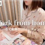 【vlog】完全在宅勤務のIT企業3年目OLの1日👩💻| 朝から仕事終わりまで | リモートワークルーティン