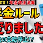 【速報です!】60歳以上で働くと年金の支給停止!? 在職老齢年金の制度改正の全貌を徹底解説!