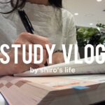 【study vlog】在宅勤務OLの国試勉強する3日間📚|プチキャンプした休日🏕️| 在宅勤務が出勤した日🏢| ハイキューどハマり中🐦⬛