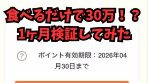 【副業検証】食べるだけで月30万円⁉副業太郎のリア食を1ヶ月やった結果がヤバい…