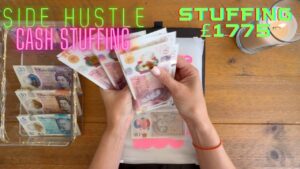 SIDE HUSTLE CASH STUFFING | STUFFING £1775 | ETSY EARNINGS | UK CASH STUFFING