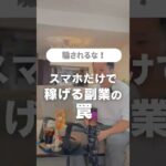 騙されないで!スマホだけで稼げる副業は罠
