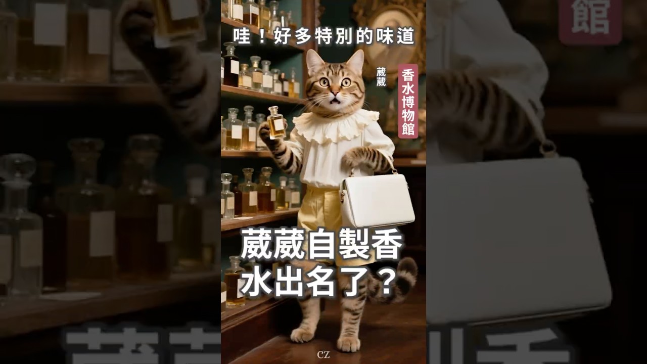 葳葳巴黎副業逆襲！香水比主業還受歡迎？！#貓咪 #寵物 #女性創業 #AI #shortsfeed